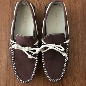 Cole Haan loafers, brown